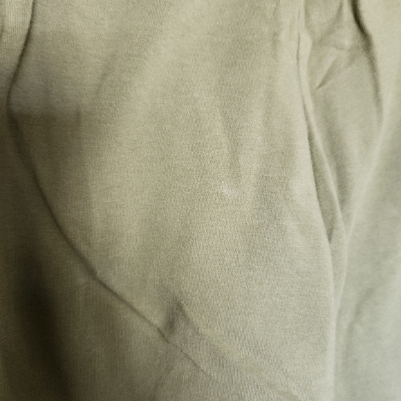 Acacia womens 2 Piece Sweatsuit green w/ dragonfly print pockets sz medium EUC - Picture 10 of 16